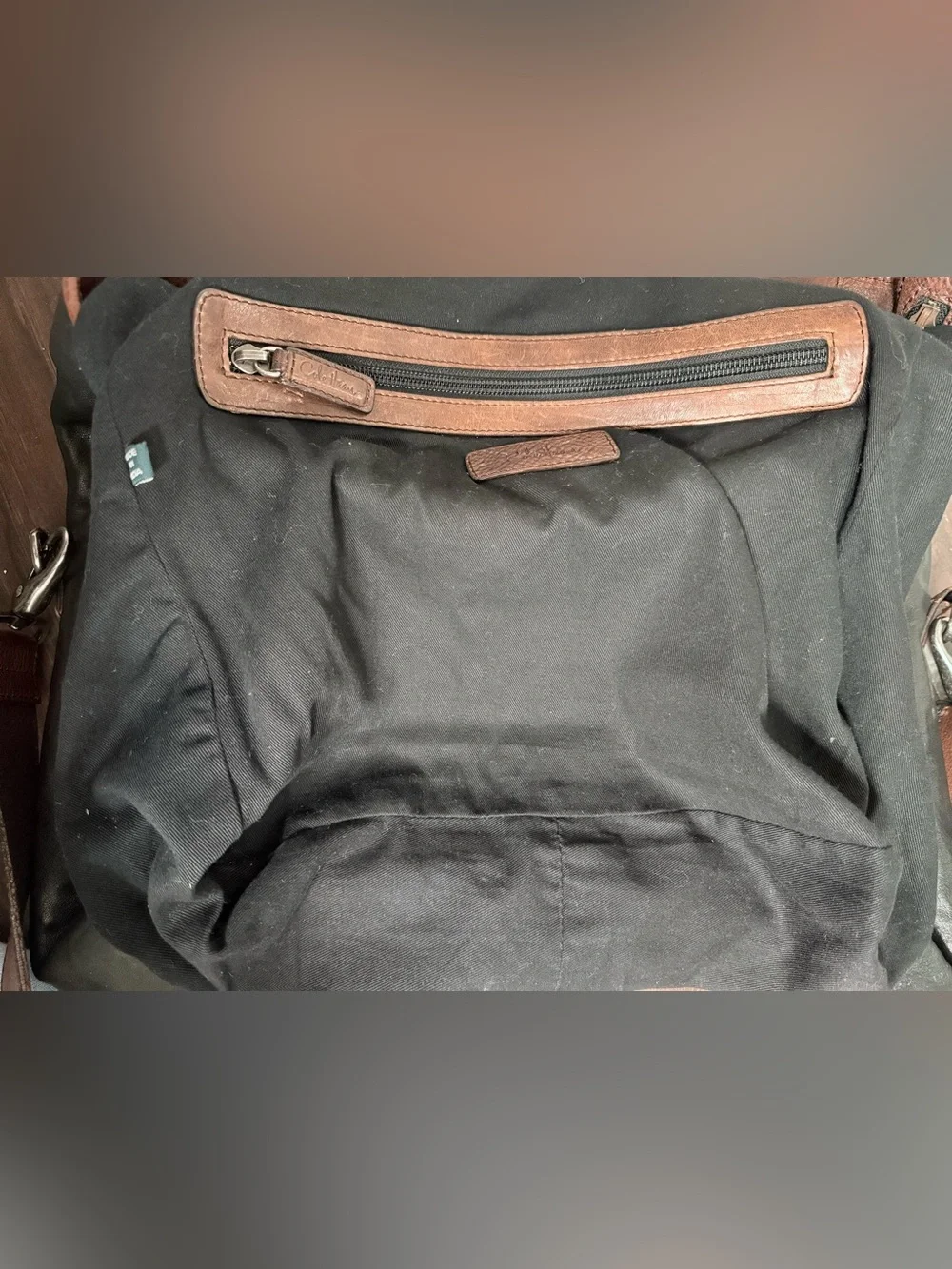 Cole Haan Vintage 15” Large Leather Messenger, Carry-on, Laptop, Shoulder Bag